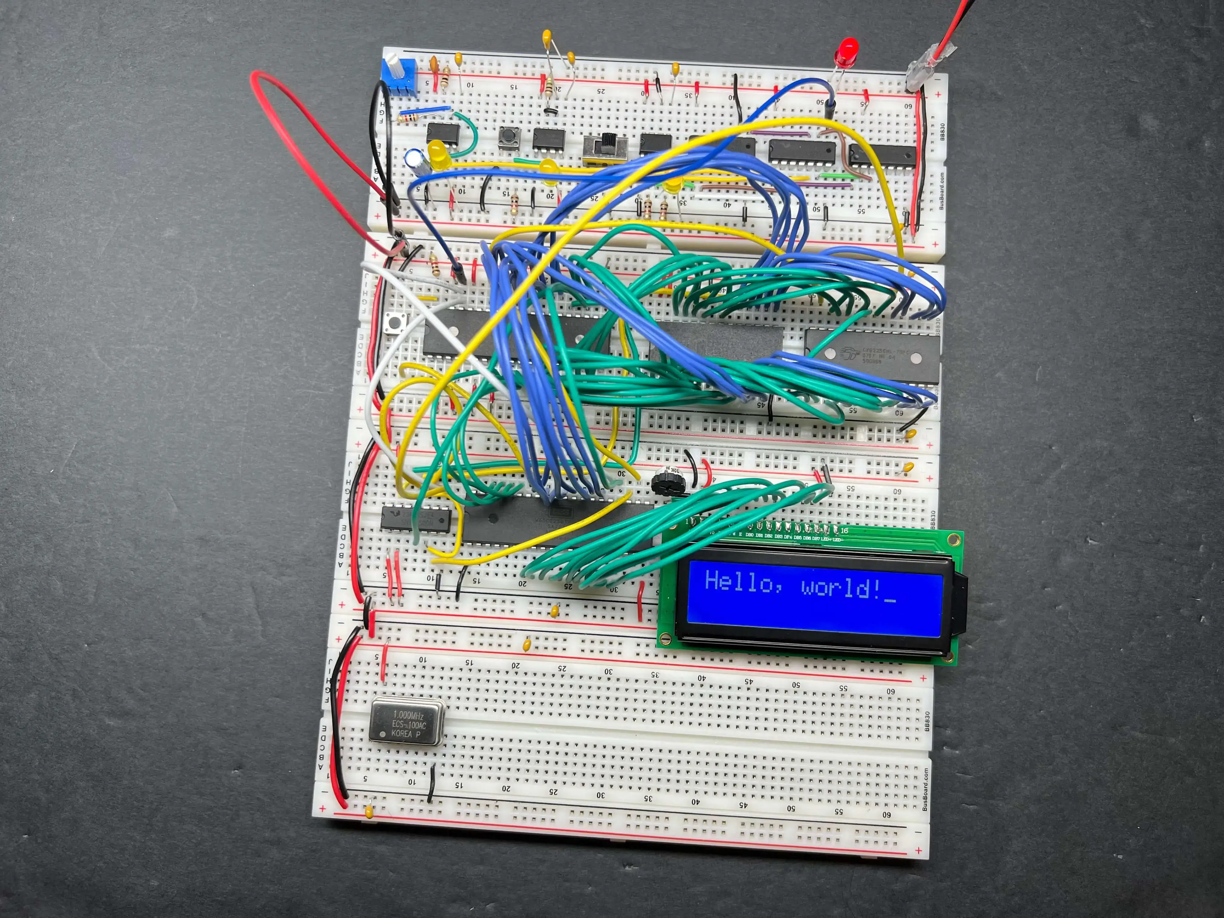Ben Eater's 6502 Project