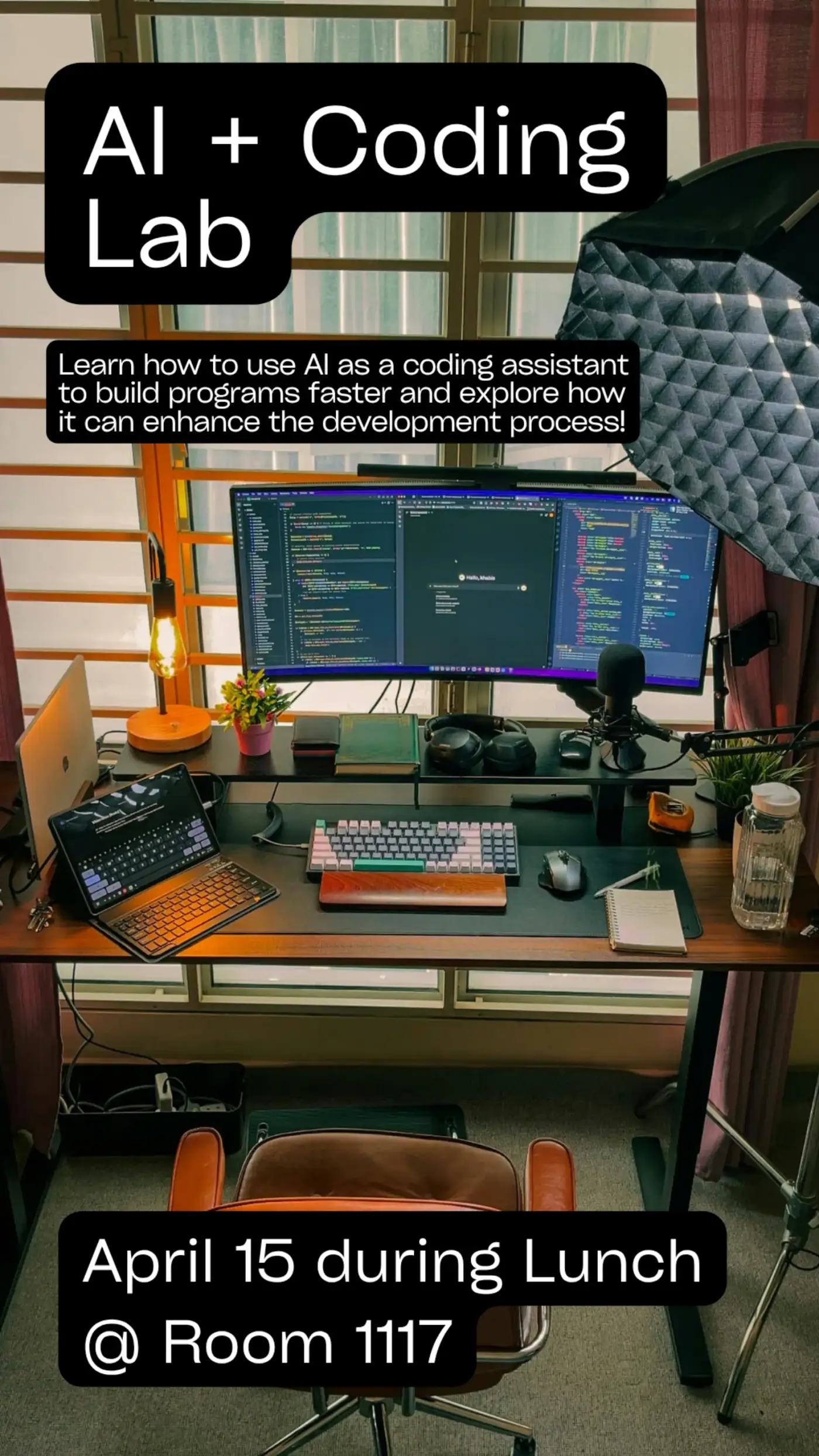Tech Club AI Coding Poster