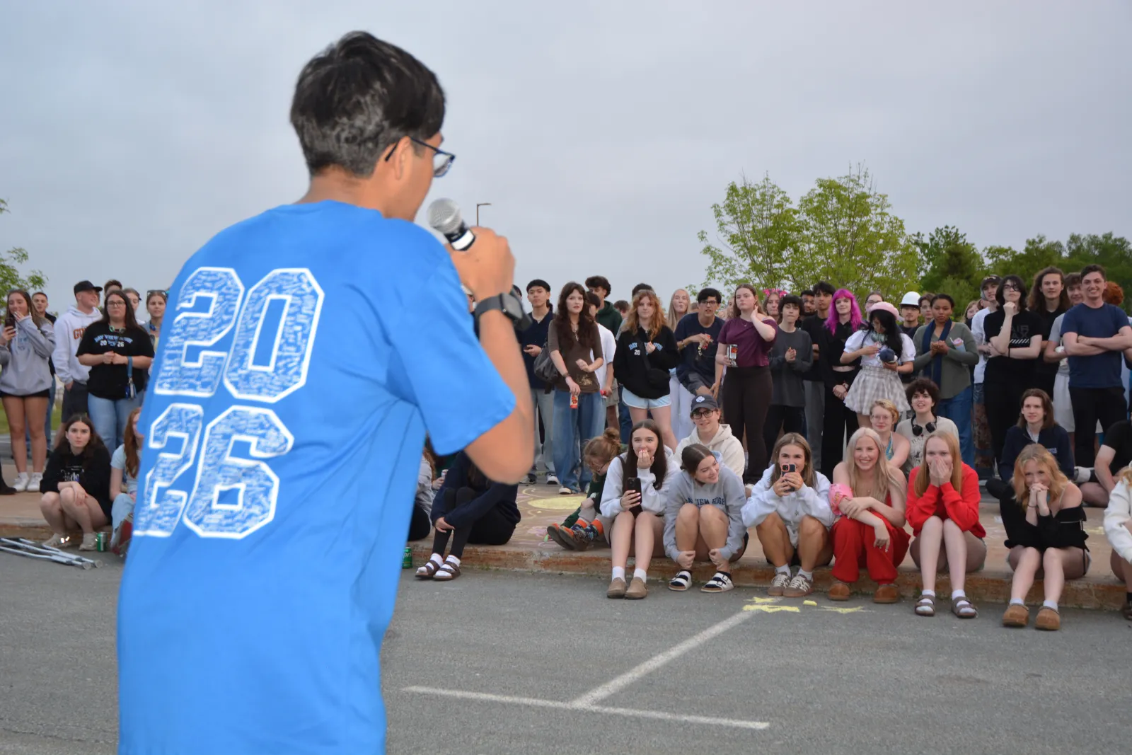Announcing at Senior Sunset